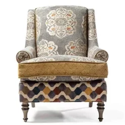 MacKenzie-Childs Cobblestone Chair< Living Room