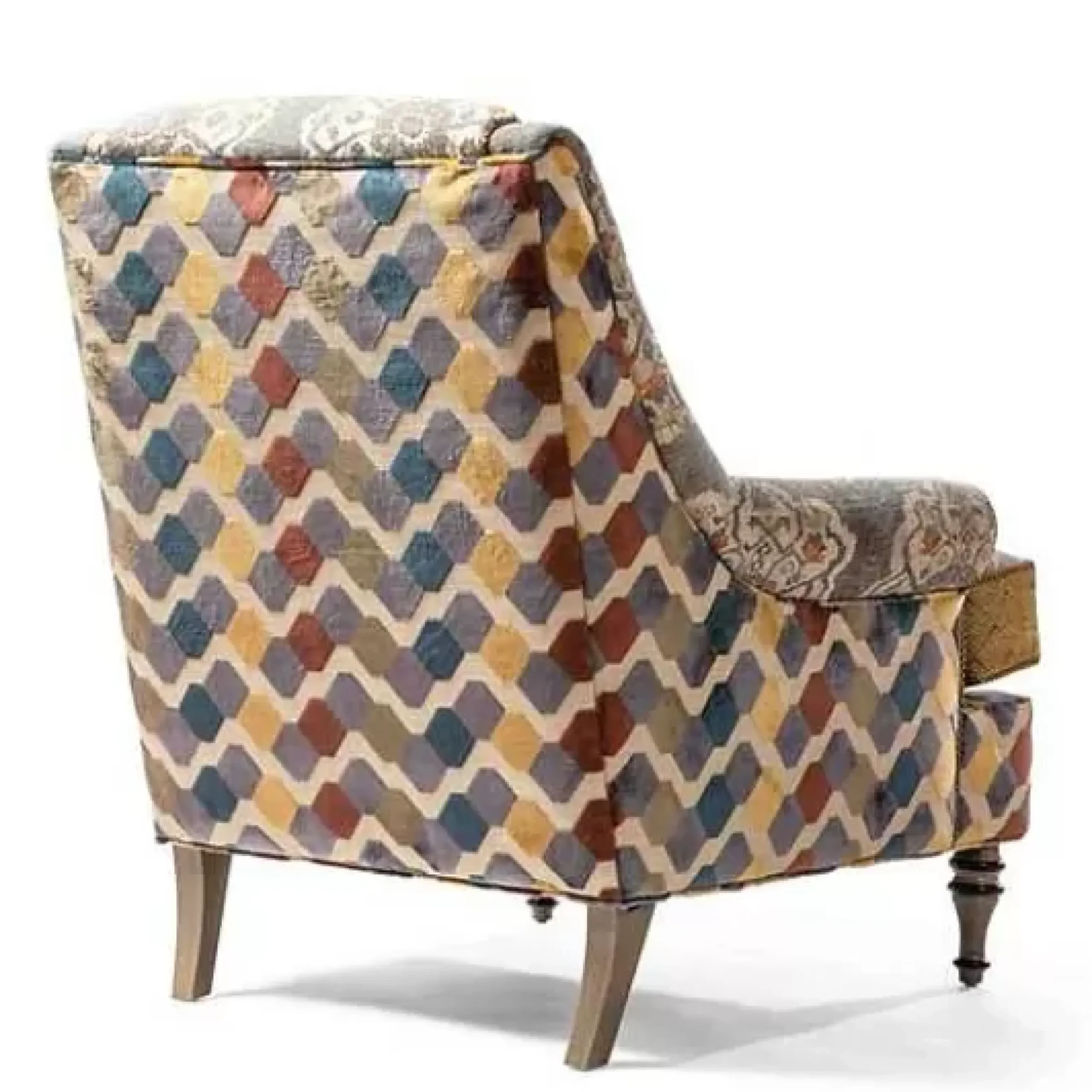 MacKenzie-Childs Cobblestone Chair< Living Room