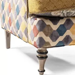 MacKenzie-Childs Cobblestone Chair< Living Room