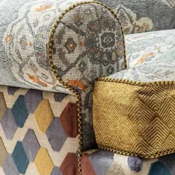 MacKenzie-Childs Cobblestone Chair< Living Room