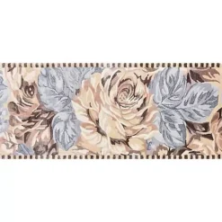 MacKenzie-Childs Coco Rose 2'6 x 8' Runner< Rugs