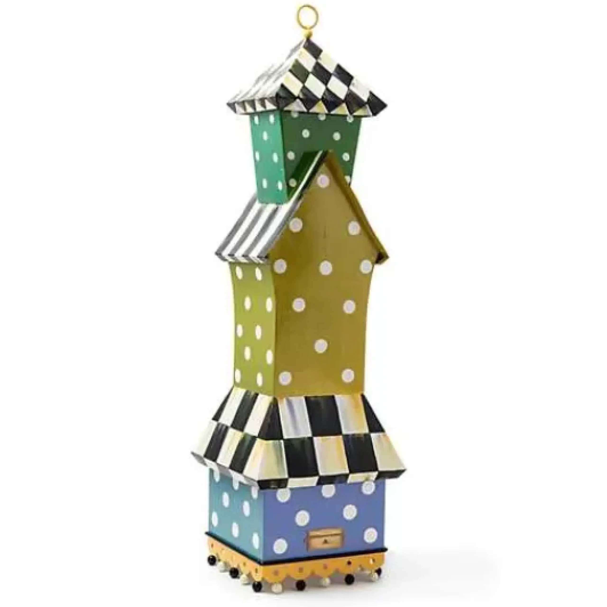 MacKenzie-Childs Condominium Birdhouse< Spring|Outdoor