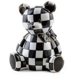 MacKenzie-Childs Courtly Bear Bank< Room Accents