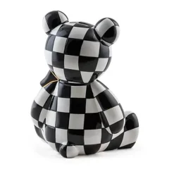 MacKenzie-Childs Courtly Bear Bank< Room Accents
