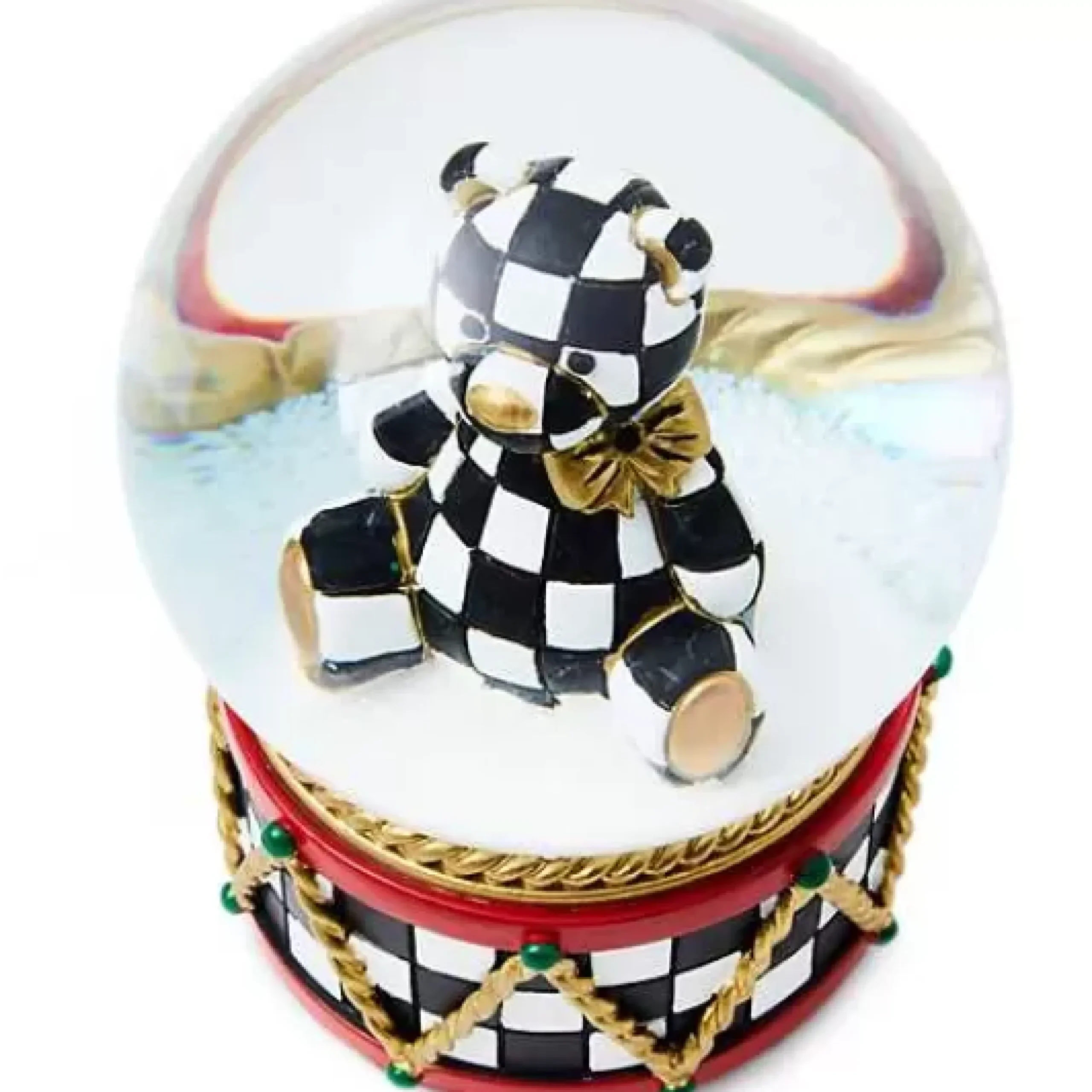 MacKenzie-Childs Courtly Bear Snow Globe< Room Accents