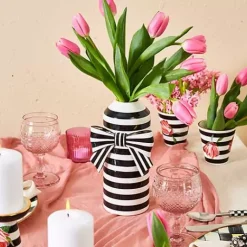 MacKenzie-Childs Courtly Bow Vase< Room Accents