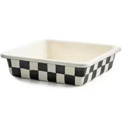 MacKenzie-Childs Courtly Check 8 Baking Pan< Cookware & Bakeware