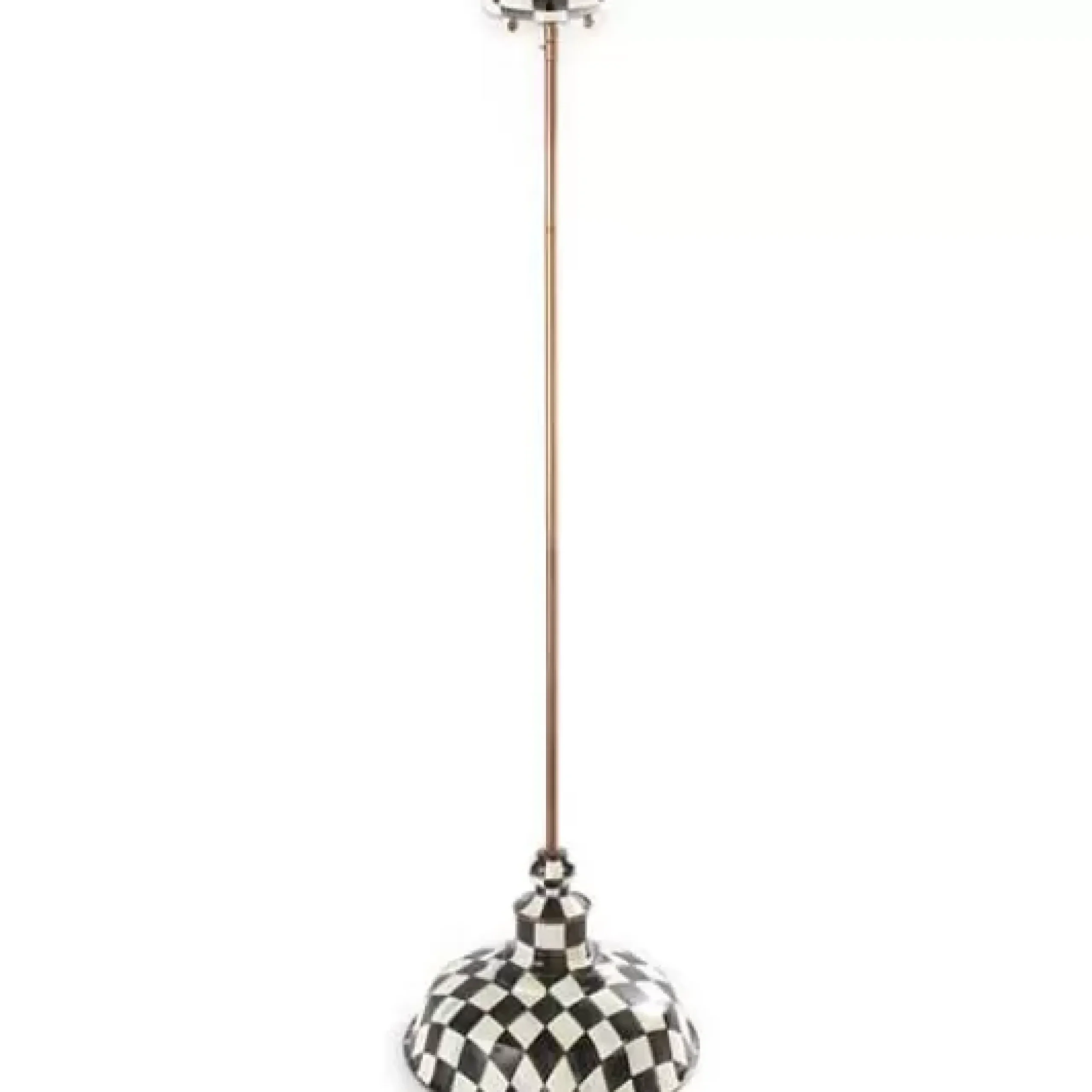MacKenzie-Childs Courtly Check 12 Barn Pendant Lamp< Lighting