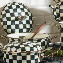 MacKenzie-Childs Courtly Check 5 Quart Casserole< Cookware & Bakeware