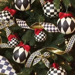 MacKenzie-Childs Courtly Check 2 Ribbon< Holiday|Finishing Touches