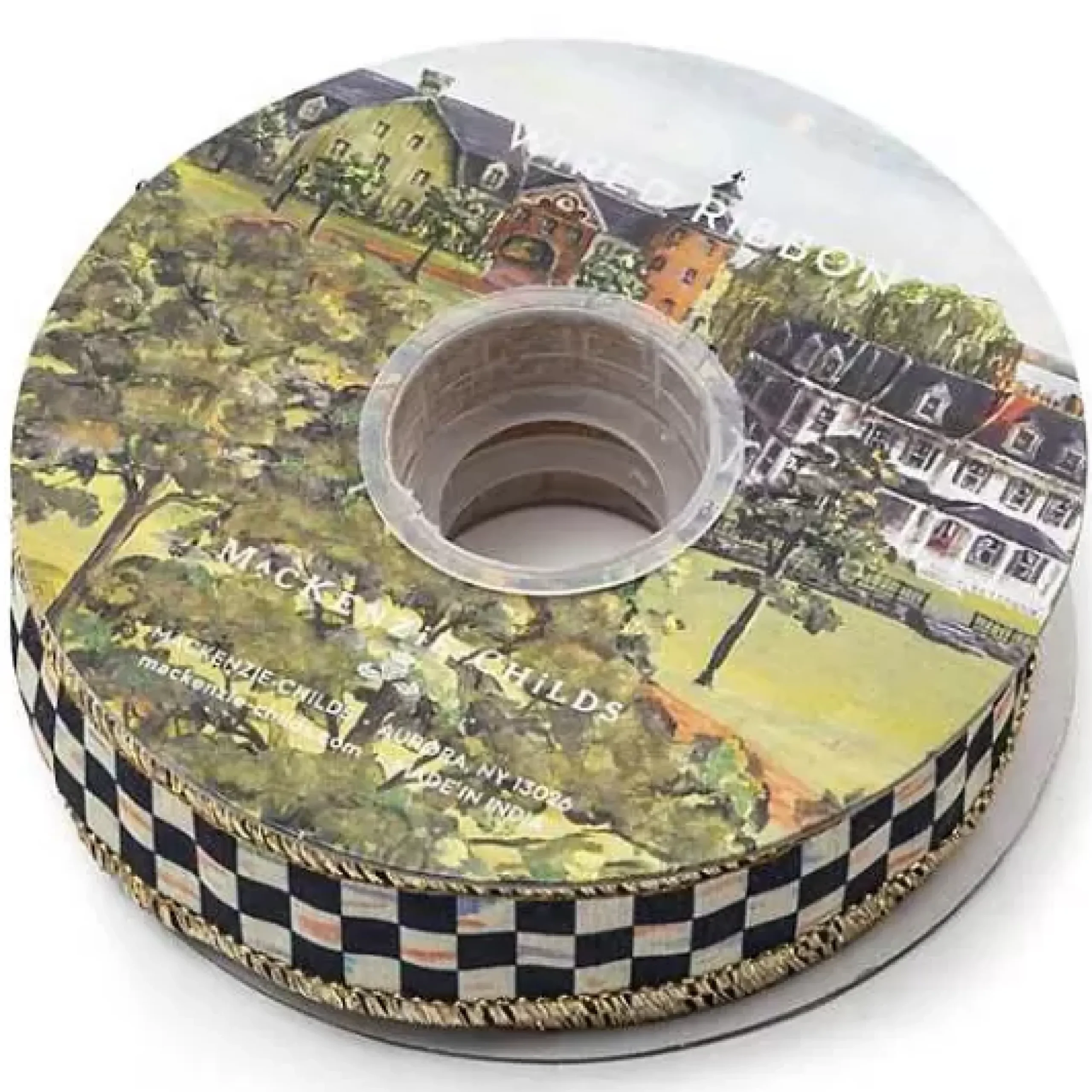 MacKenzie-Childs Courtly Check 1 Ribbon< Holiday|Finishing Touches