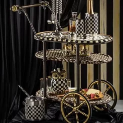 MacKenzie-Childs Courtly Check 3260 Wine Cooler< Drinkware|Bar Entertaining