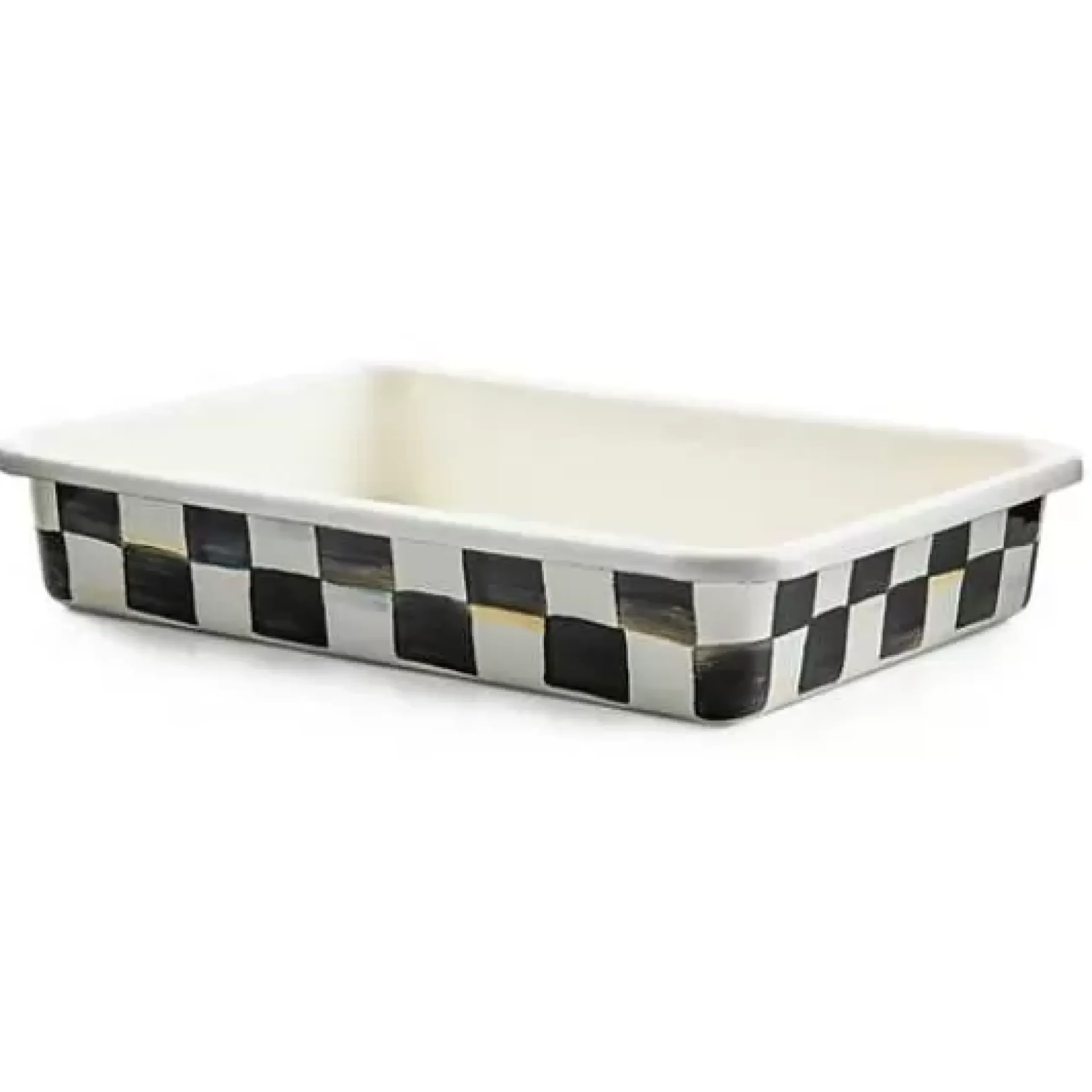 MacKenzie-Childs Courtly Check 9 x 13 Baking Pan< Cookware & Bakeware