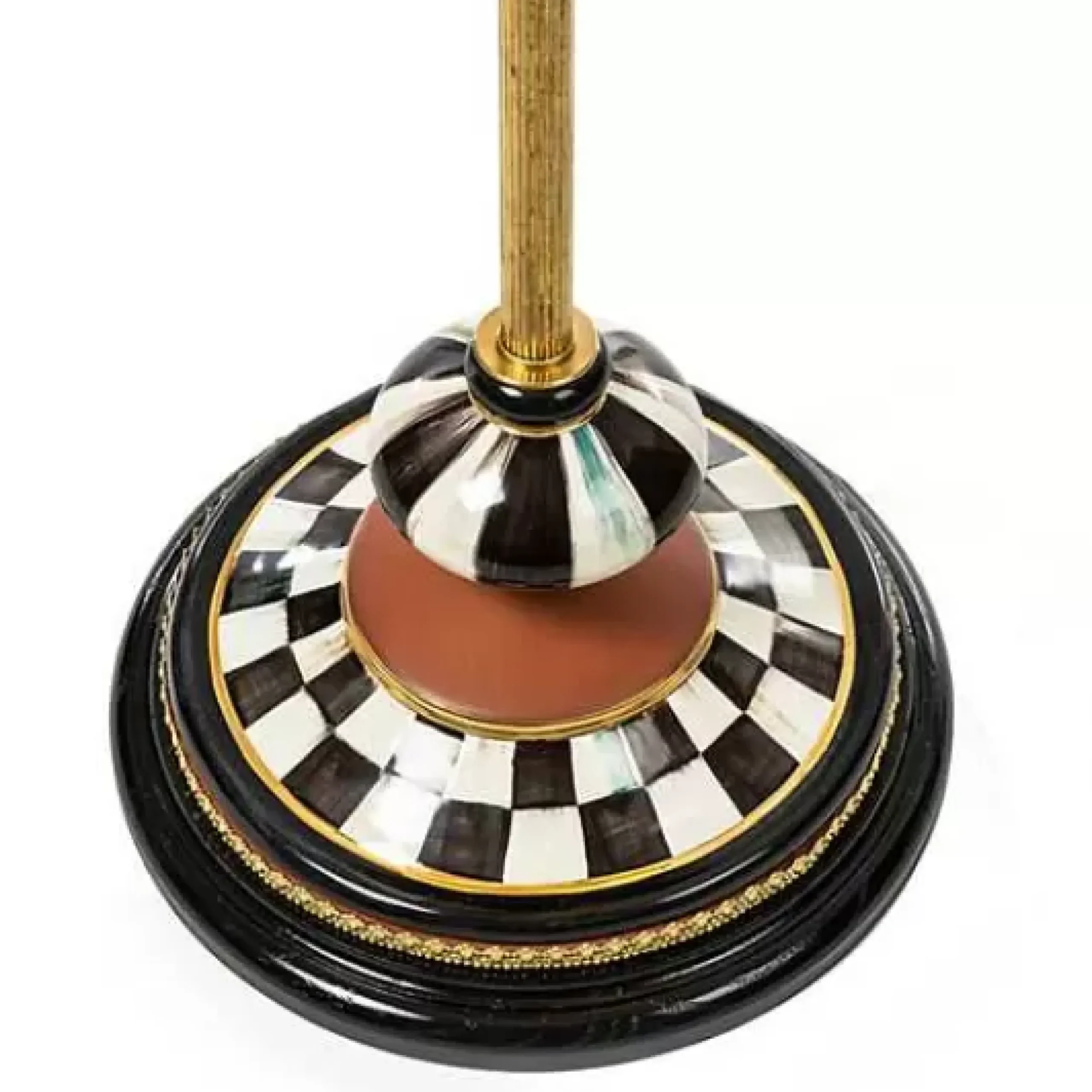 MacKenzie-Childs Courtly Check Atelier Floor Lamp< Lighting