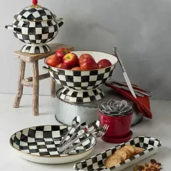 MacKenzie-Childs Courtly Check Baguette Dish< Serveware