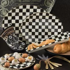 MacKenzie-Childs Courtly Check Baguette Dish< Serveware