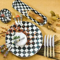 MacKenzie-Childs Courtly Check Baguette Dish< Serveware