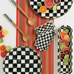 MacKenzie-Childs Courtly Check Baguette Dish< Serveware
