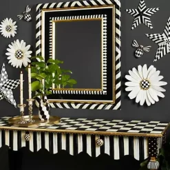 MacKenzie-Childs Courtly Check Bee Wall Decor< Spring|Room Accents