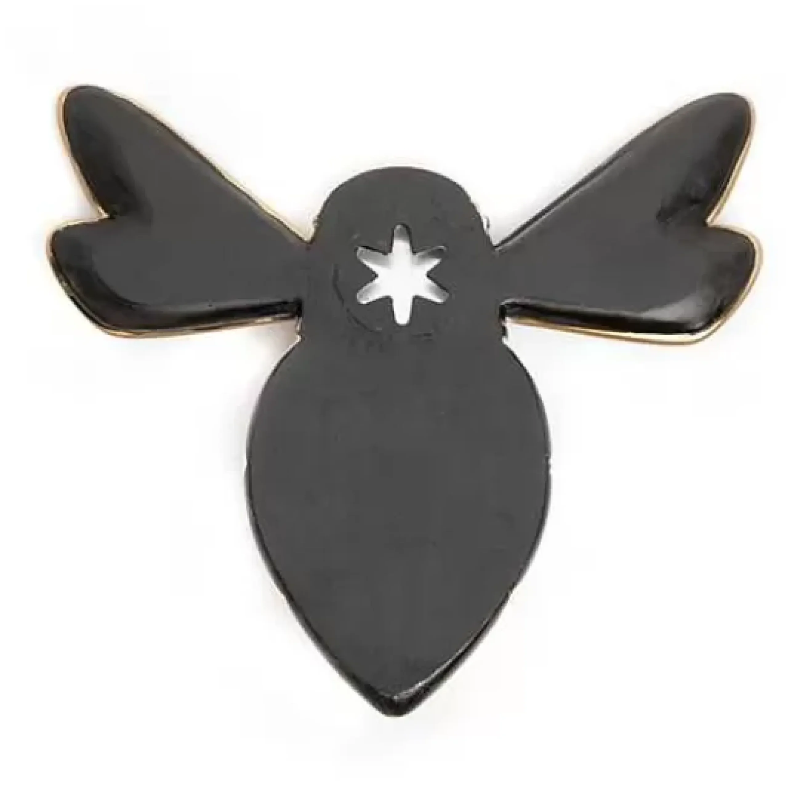 MacKenzie-Childs Courtly Check Bee Wall Decor< Spring|Room Accents
