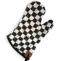 MacKenzie-Childs Courtly Check Bistro Oven Mitt< Kitchen & Table Linens