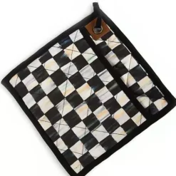 MacKenzie-Childs Courtly Check Bistro Potholder< Kitchen & Table Linens