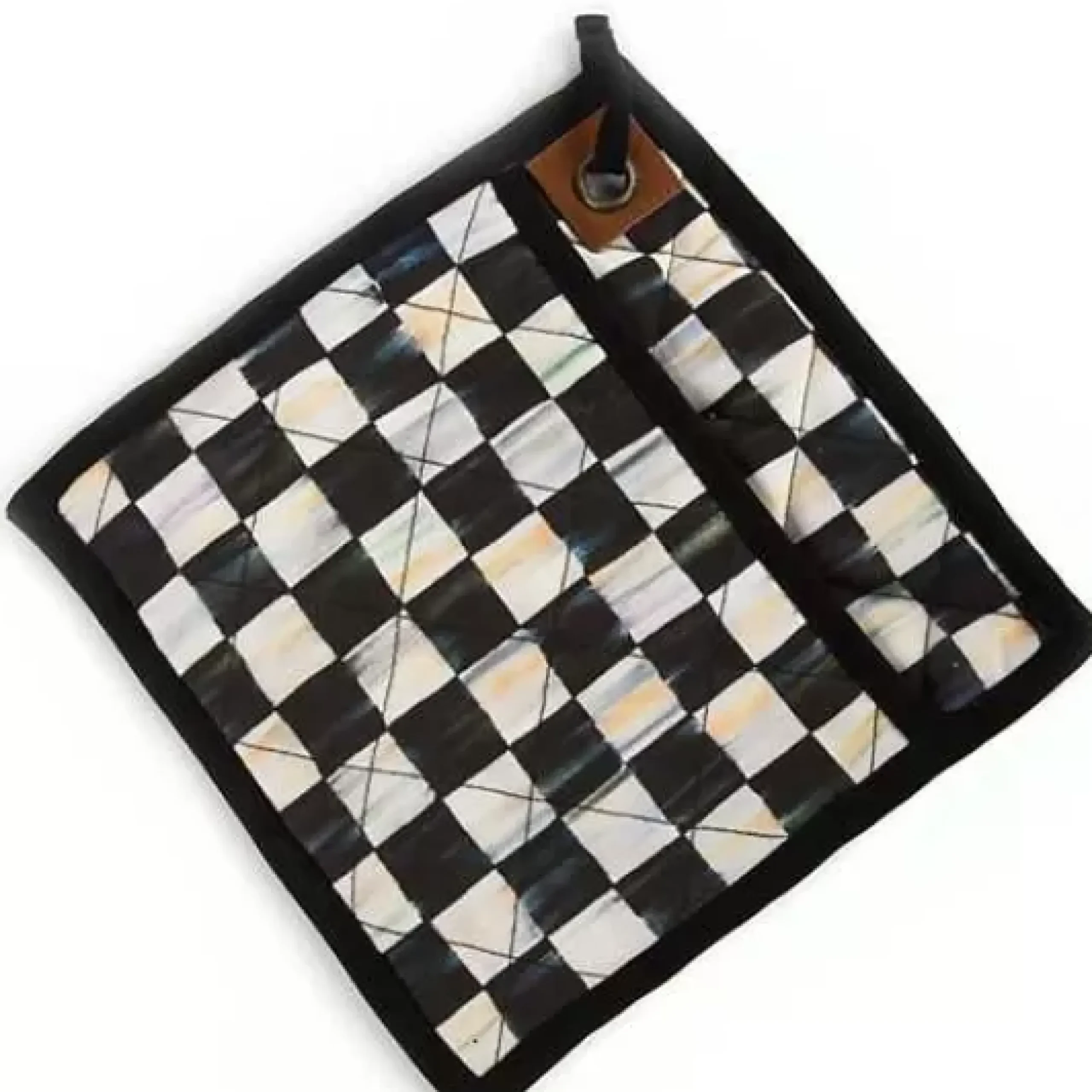 MacKenzie-Childs Courtly Check Bistro Potholder< Kitchen & Table Linens