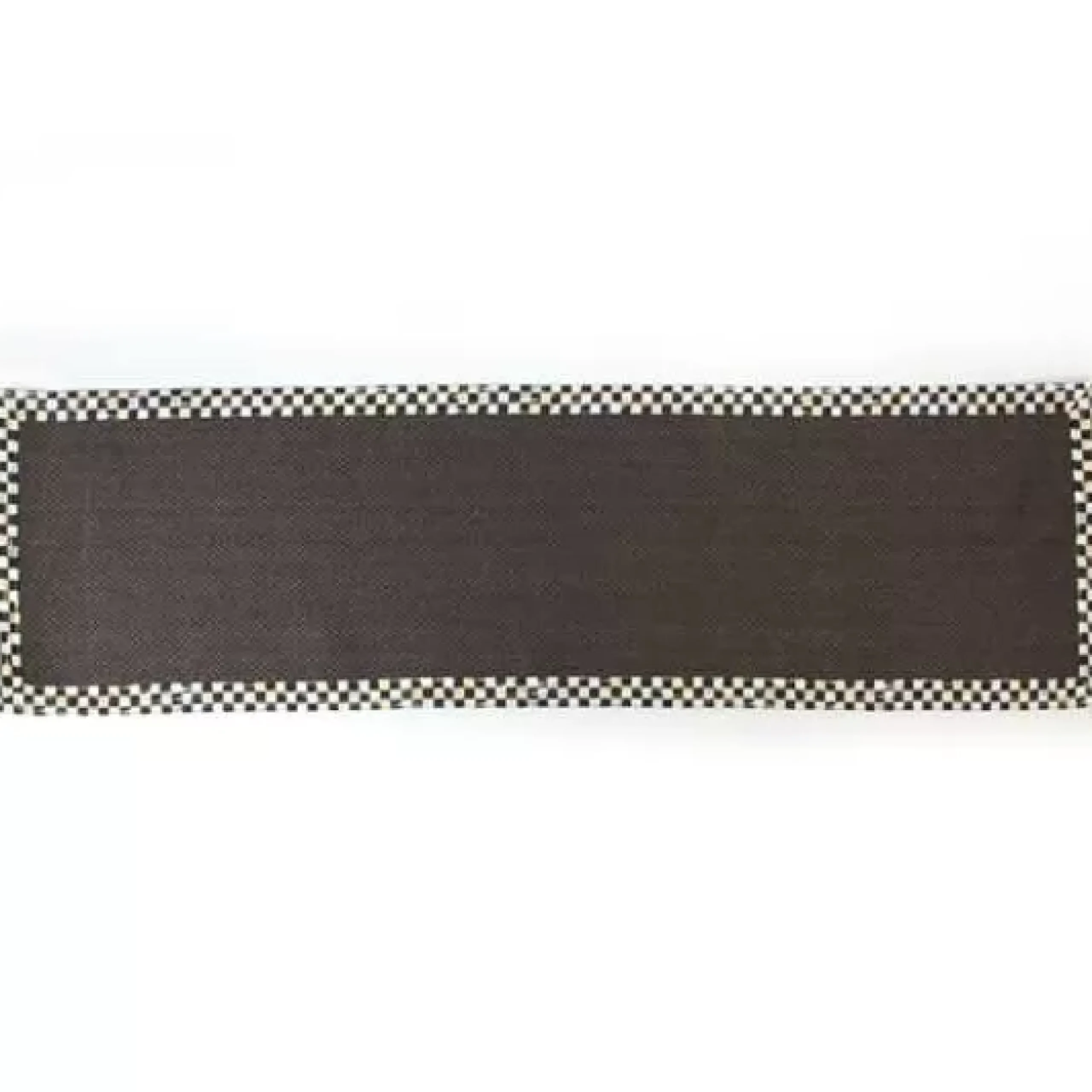 MacKenzie-Childs Courtly Check Black Sisal 2'6 x 9' Runner< Rugs