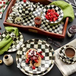 MacKenzie-Childs Courtly Check Breakfast Bowl< Dinnerware & Flatware