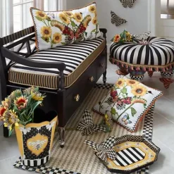 MacKenzie-Childs Courtly Check Butterfly Wall Decor< Room Accents