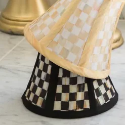 MacKenzie-Childs Courtly Check Chandelier Shade< Lighting|Room Accents