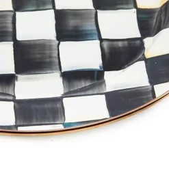 MacKenzie-Childs Courtly Check Charger/Plate< Dinnerware & Flatware