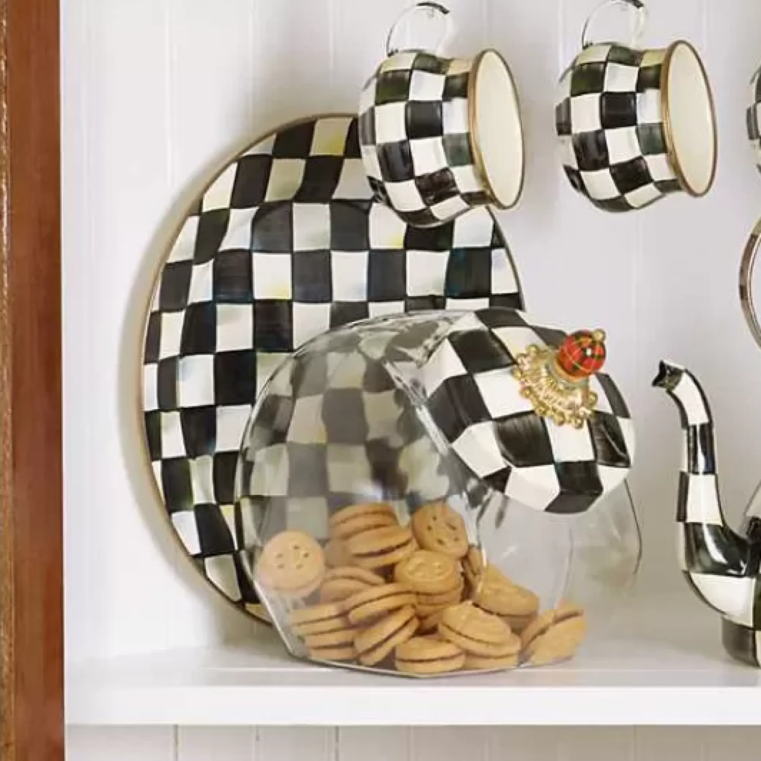 MacKenzie-Childs Courtly Check Charger/Plate< Dinnerware & Flatware