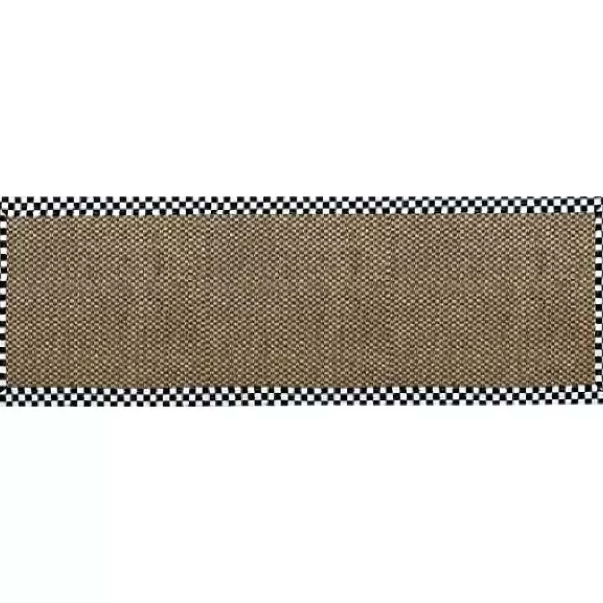 MacKenzie-Childs Courtly Check Chunky Sisal 2'6 x 9' Runner< Rugs