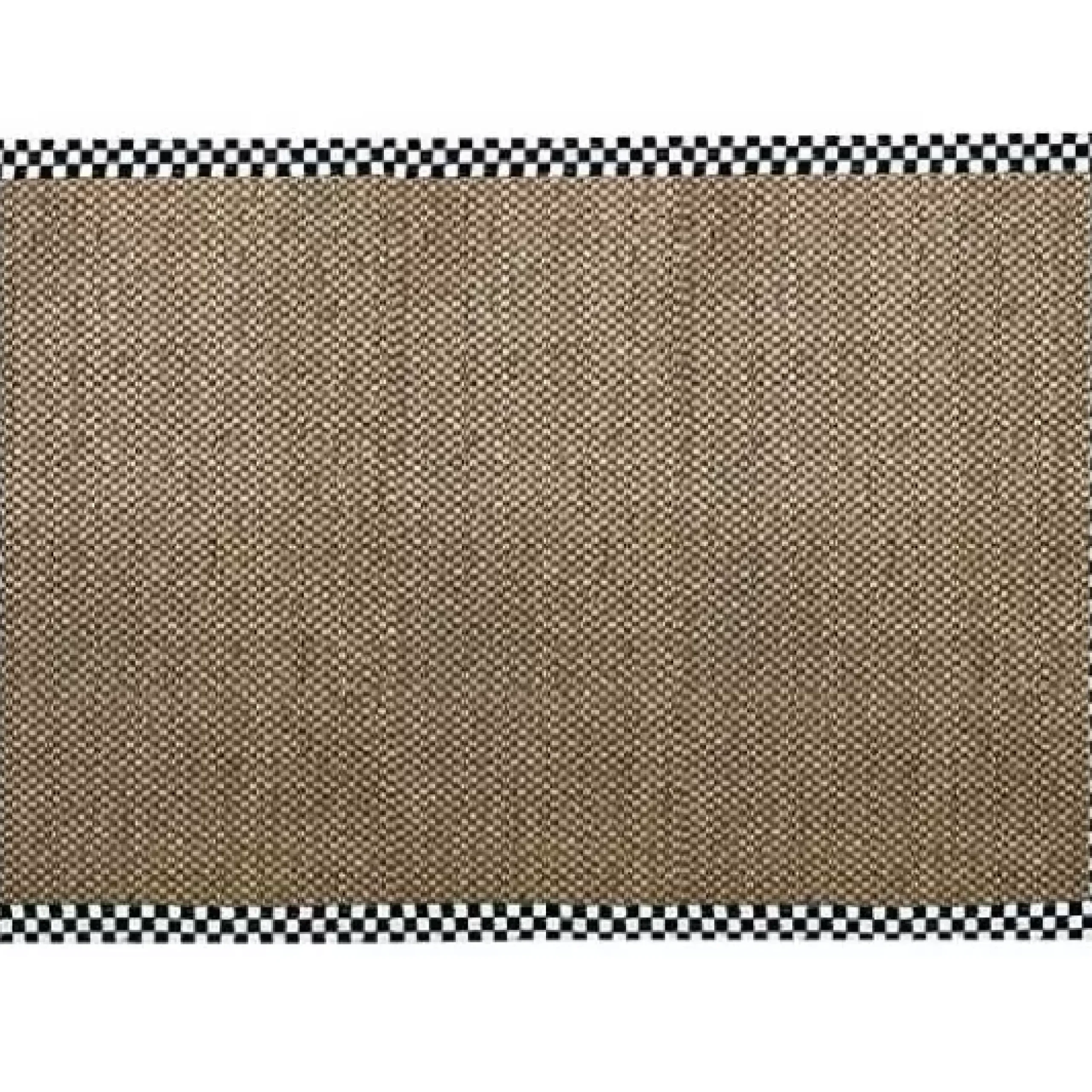 MacKenzie-Childs Courtly Check Chunky Sisal Rug 6' x 9' Rug< Rugs