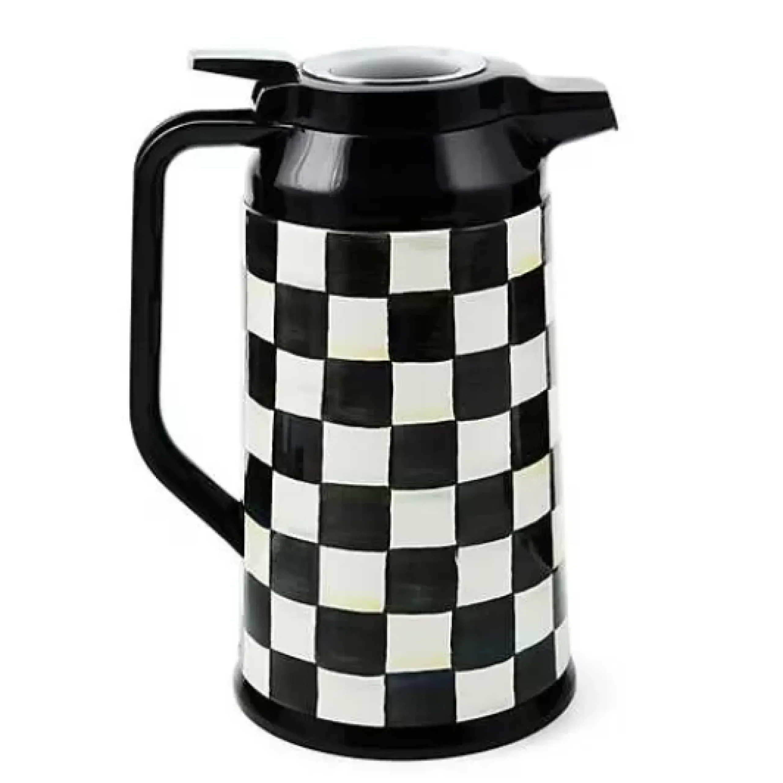 MacKenzie-Childs Courtly Check Coffee Carafe< The Coffee Shop|Fall Entertaining