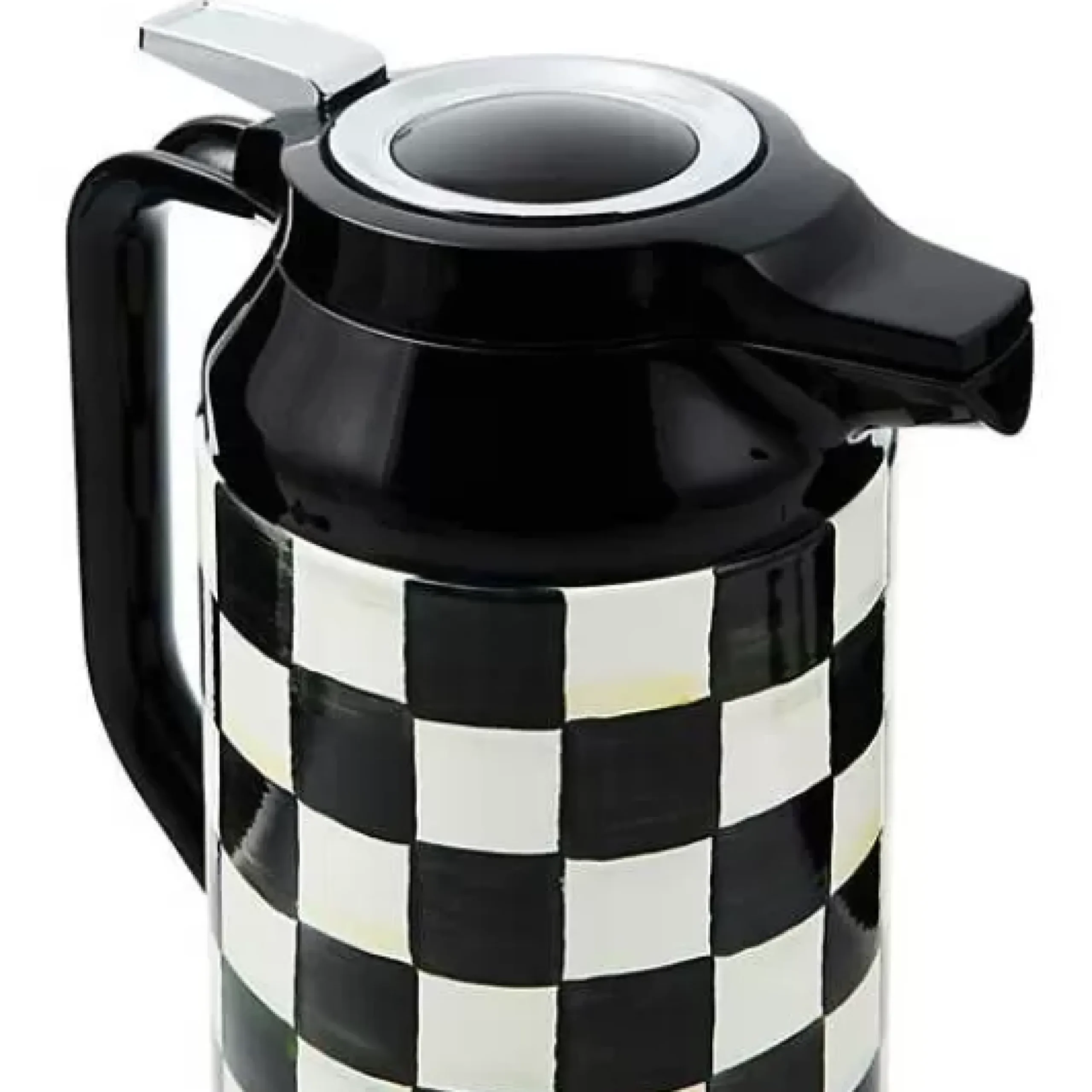 MacKenzie-Childs Courtly Check Coffee Carafe< The Coffee Shop|Fall Entertaining