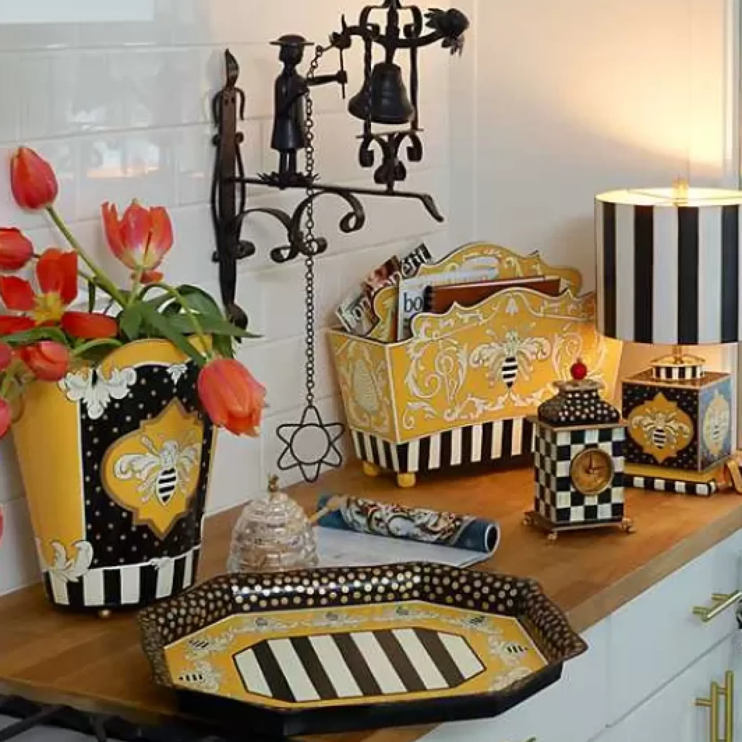 MacKenzie-Childs Courtly Check Cord Cover< Finishing Touches|Room Accents