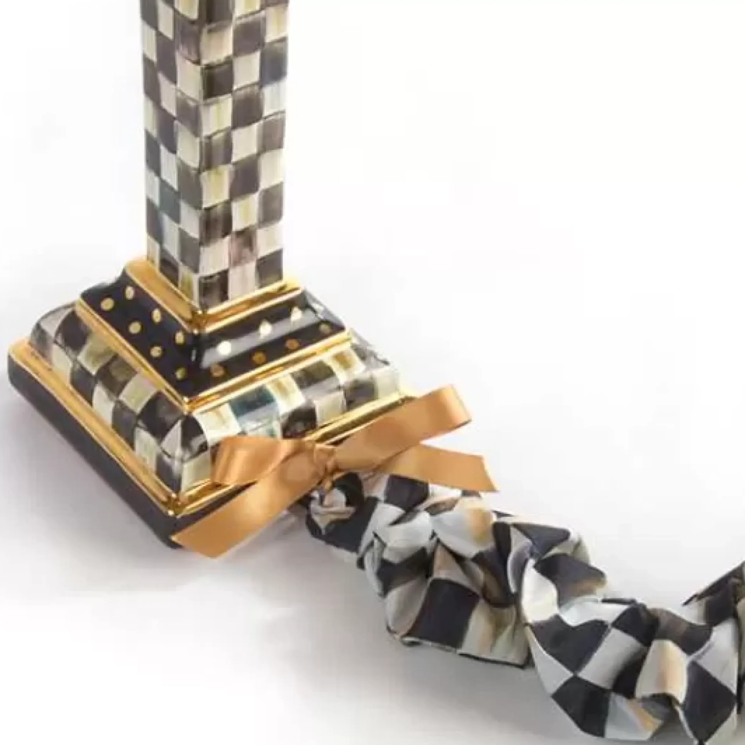 MacKenzie-Childs Courtly Check Cord Cover< Finishing Touches|Room Accents
