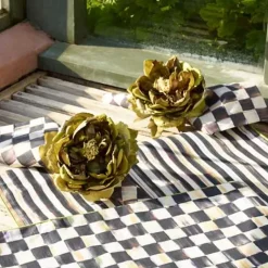 MacKenzie-Childs Courtly Check Cotton Napkin< Fall Entertaining|Kitchen & Table Linens