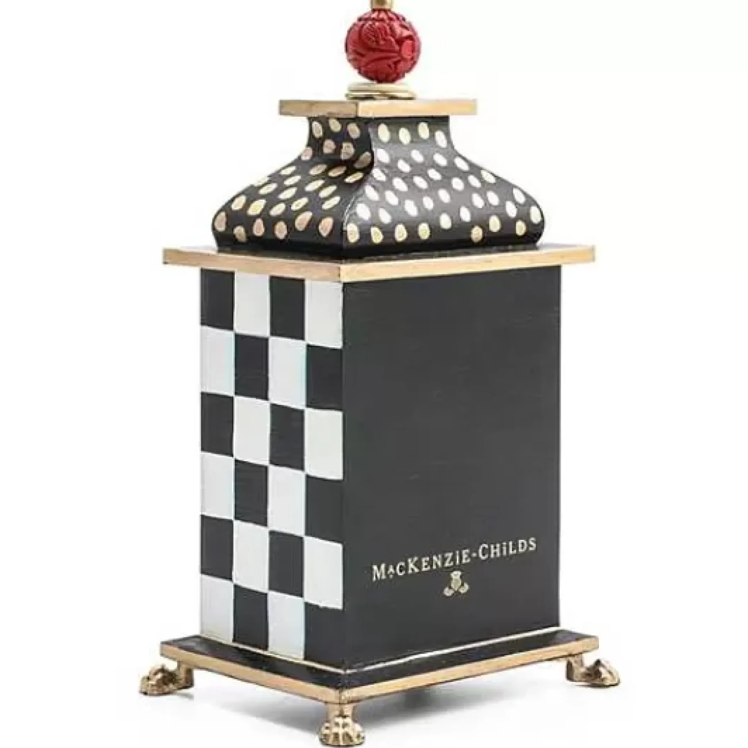 MacKenzie-Childs Courtly Check Desk Clock< Room Accents