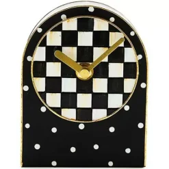 MacKenzie-Childs Courtly Check Dot Clock< Room Accents