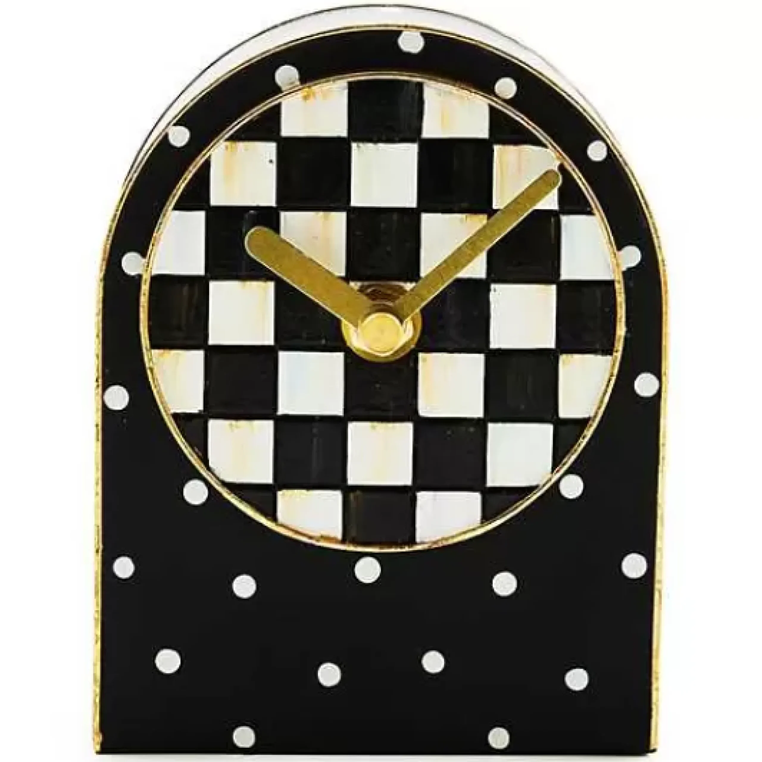 MacKenzie-Childs Courtly Check Dot Clock< Room Accents