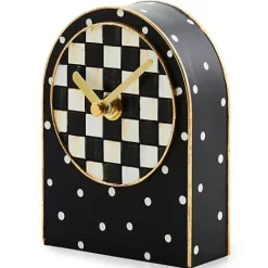 MacKenzie-Childs Courtly Check Dot Clock< Room Accents