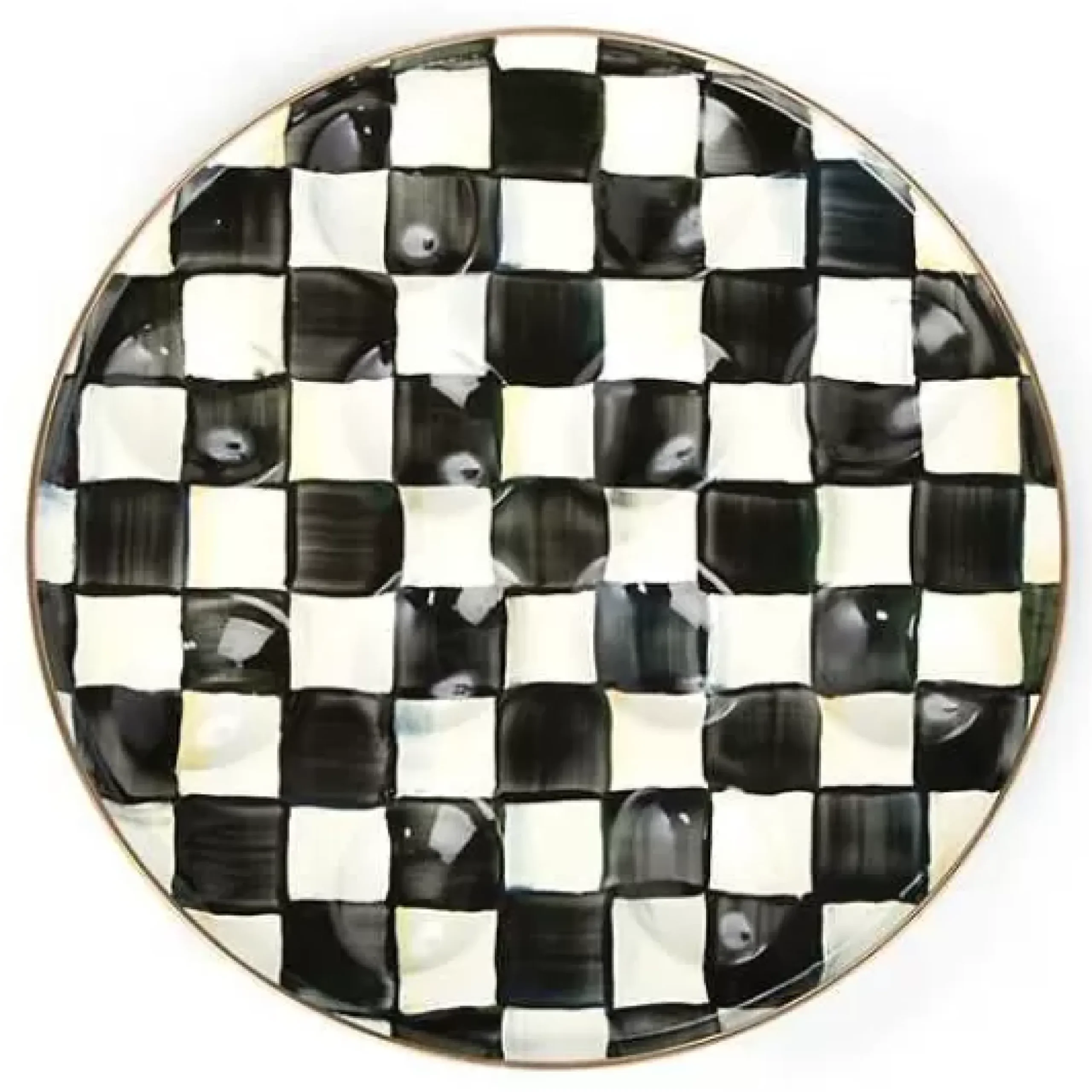 MacKenzie-Childs Courtly Check Egg Plate< Easter|Spring