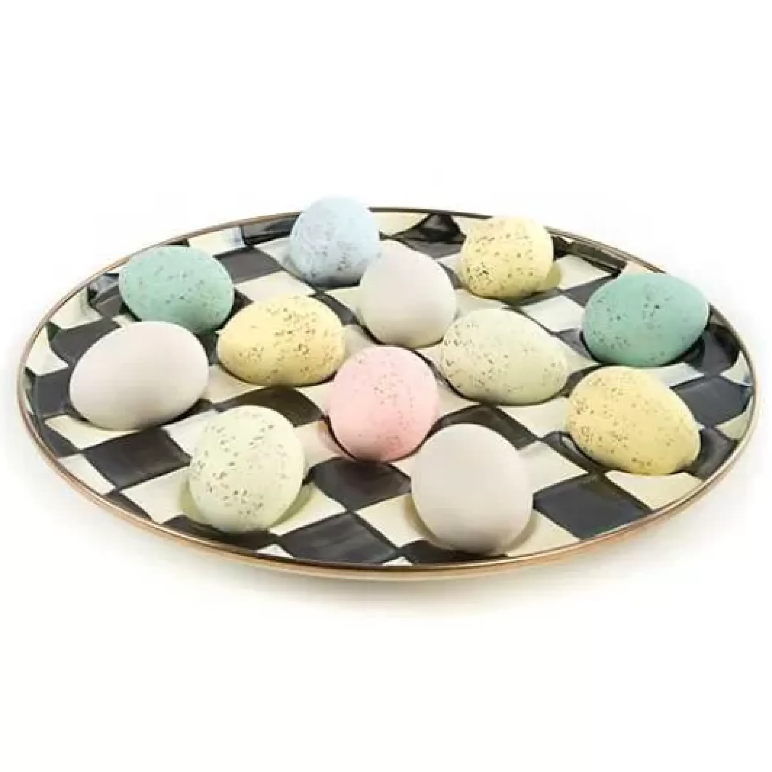 MacKenzie-Childs Courtly Check Egg Plate< Easter|Spring