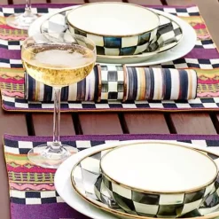 MacKenzie-Childs Courtly Check Everyday Bowl< Bar Entertaining|Dinnerware & Flatware