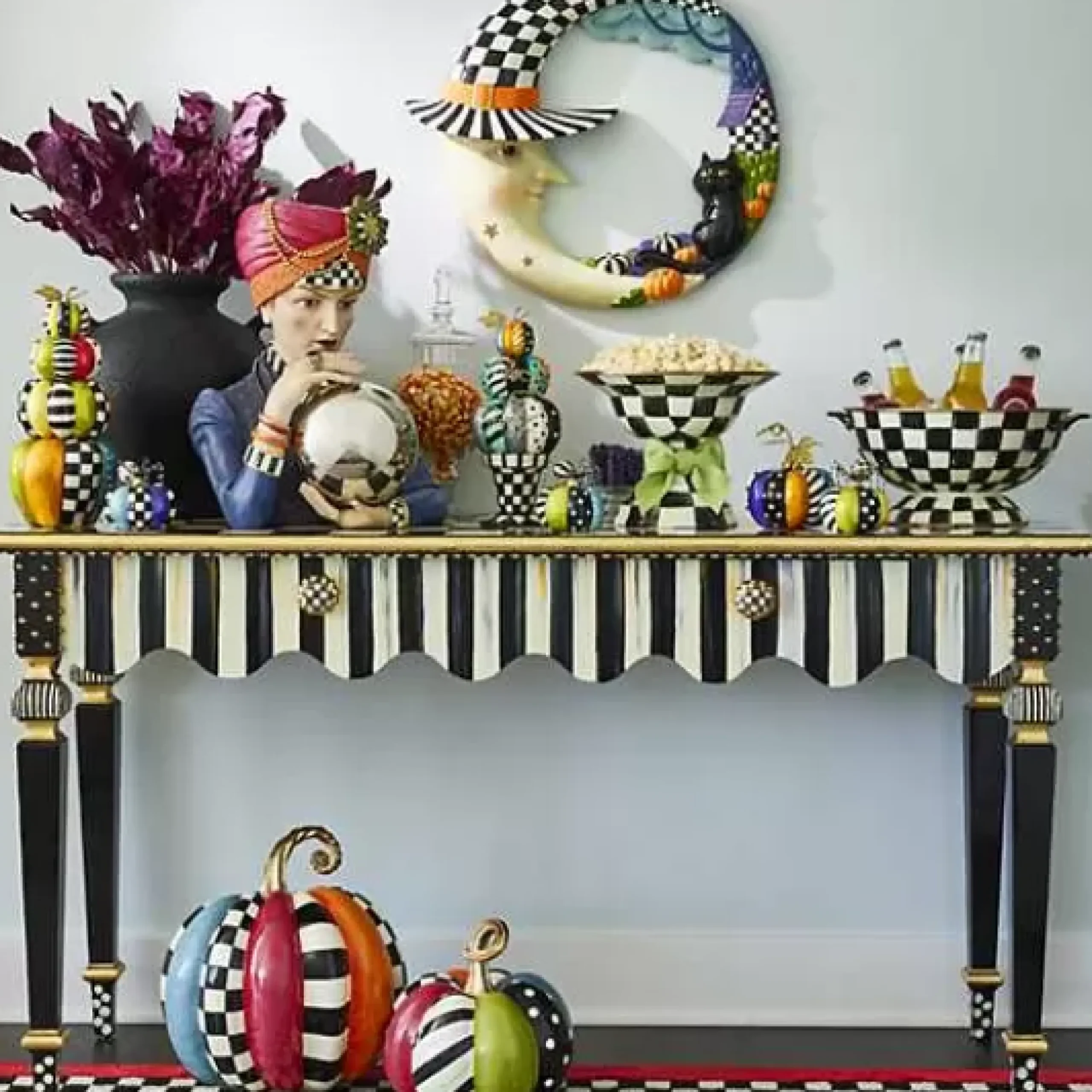 MacKenzie-Childs Courtly Check Everything Bowl< Bar Entertaining|Serveware