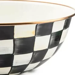 MacKenzie-Childs Courtly Check Extra Large Everyday Bowl< Serveware