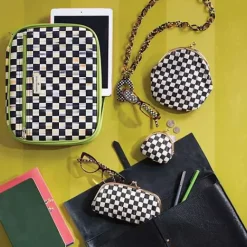 MacKenzie-Childs Courtly Check Eyeglasses Case< Accessories